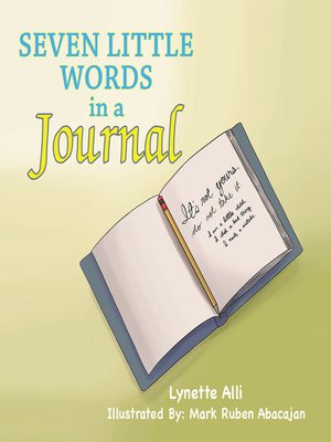 cover image of Seven Little Words in a Journal